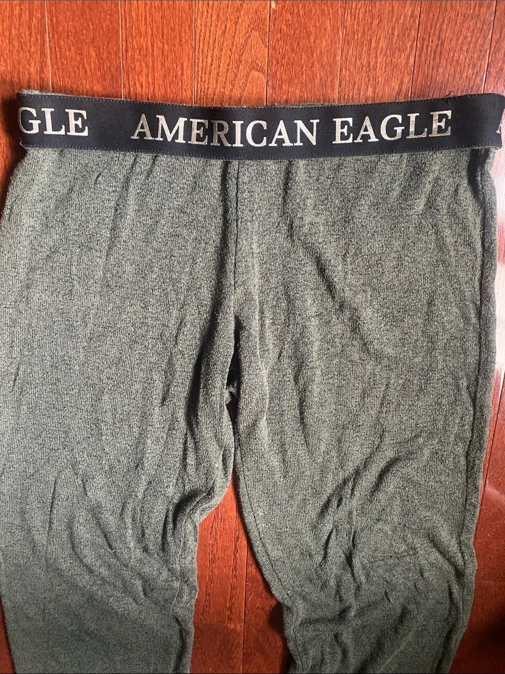 American Eagle Outfitters Olive Green Lounge Track Pants